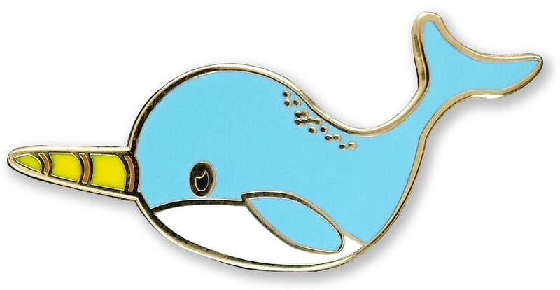 Narwhal Enamel Pin