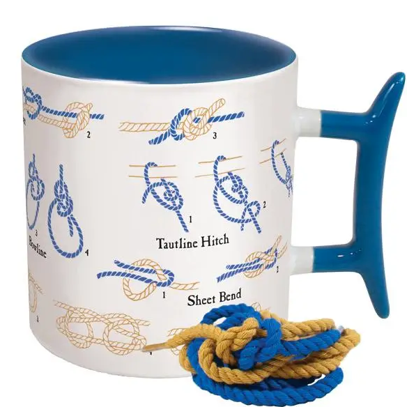 How To Tie Nautical Knots Coffee Mug