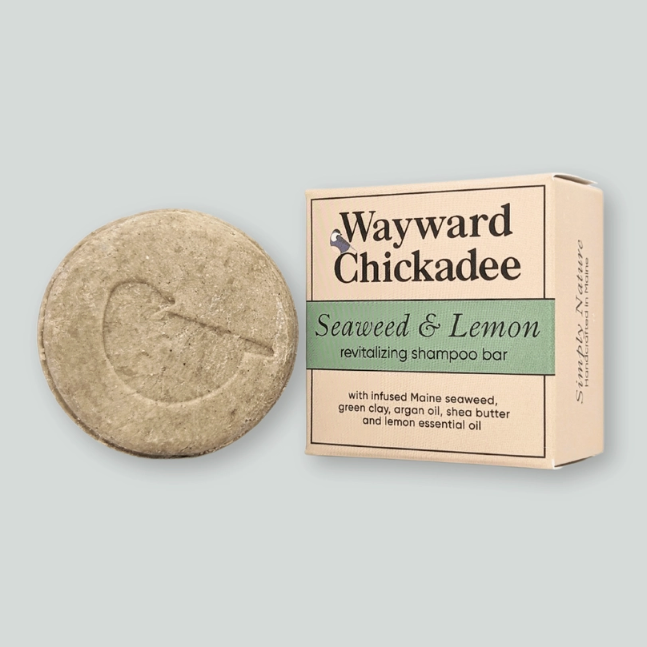 Seaweed & Lemon Revitalizing Shampoo Bar · Wayward Chickadee