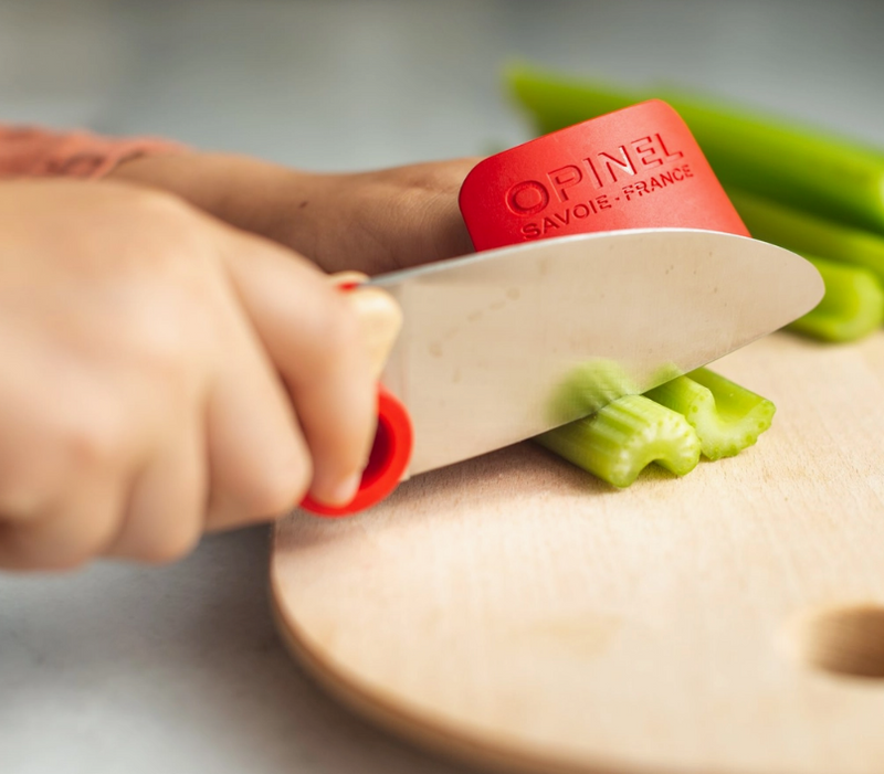 Le Petit Chef 3pc Knife Set (Red)