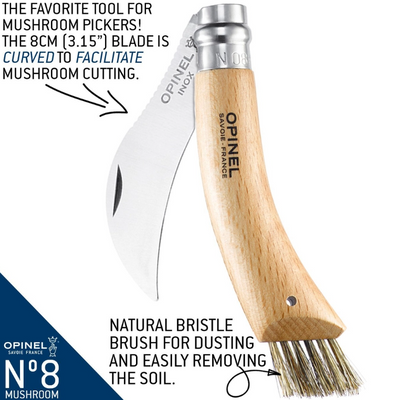 No.08 Mushroom Knife with Brush