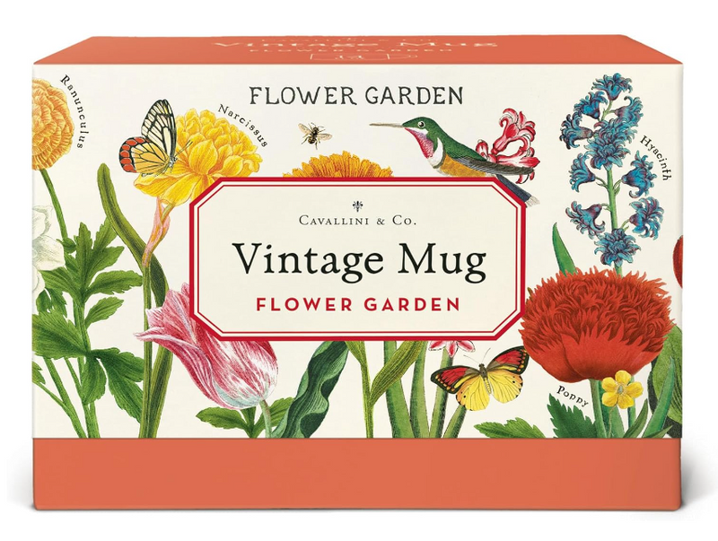 Flower Garden Vintage Mug