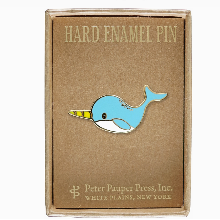 Narwhal Enamel Pin