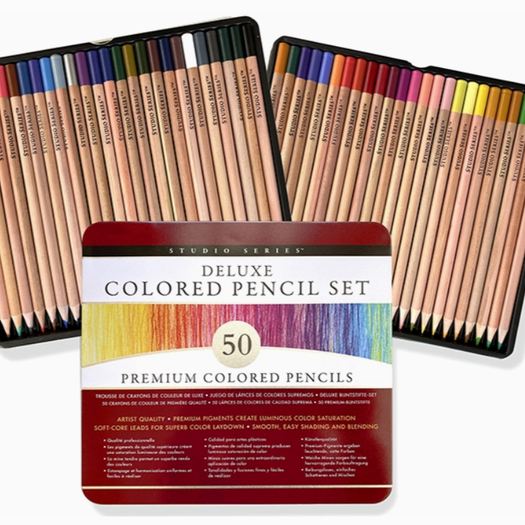 Studio Series Deluxe Colored Pencil Set (Set of 50)