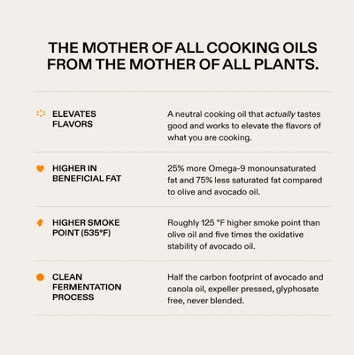 Chef-Grade Algae Cooking Oil · 16oz · Algae Cooking Club