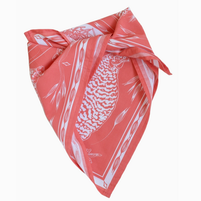 Chicken Bandana - 100% Cotton - Red · By Hearth and Harrow