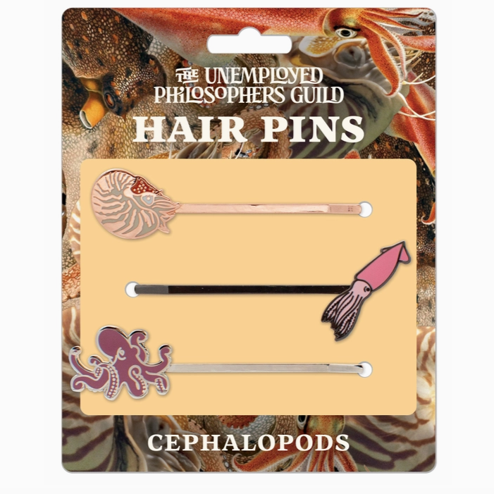 Cephalopods Hair Pins