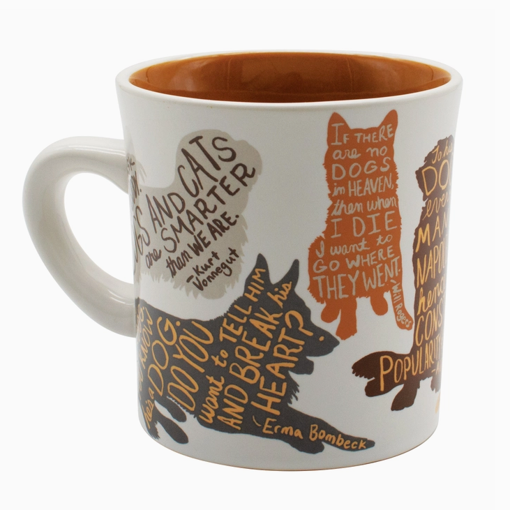 Literary Dog Mug